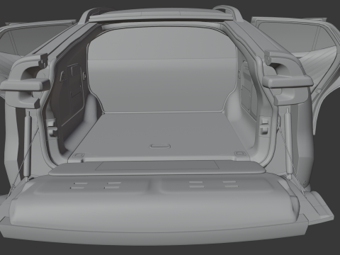 Changan Nevo E07 2025 with interior 3D 模型