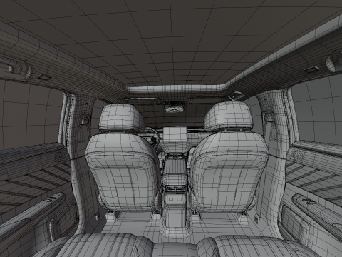 Changan Nevo E07 2025 with interior 3D 模型