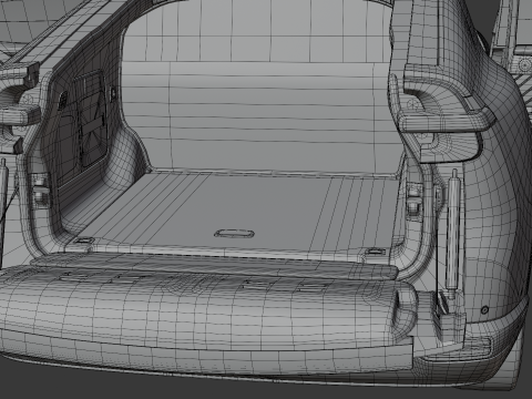 Changan Nevo E07 2025 with interior 3D 模型
