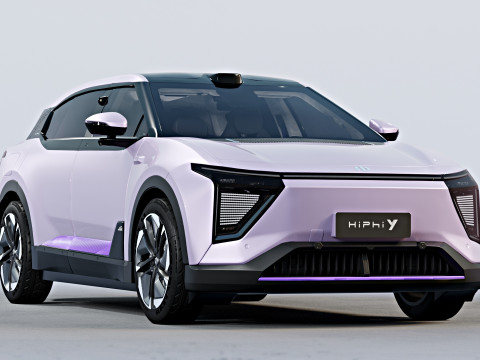 HiPhi Y with interior Modelo 3D