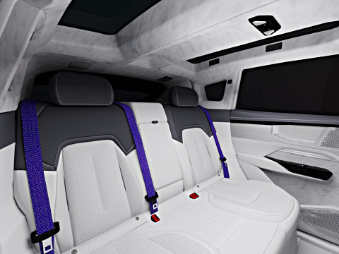 HiPhi Y with interior 3D Model