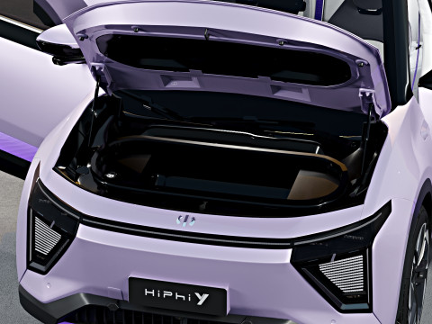 HiPhi Y with interior 3D Model