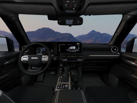 Toyota Land Cruiser Prado 2025 with interior 3D Model