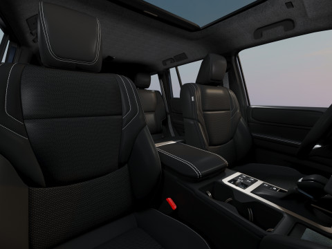 Toyota Land Cruiser Prado 2025 with interior 3D Model
