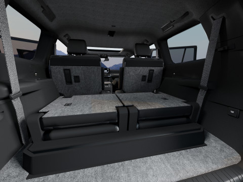 Toyota Land Cruiser Prado 2025 with interior 3D Model