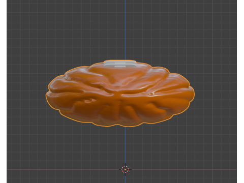 Almond ball Model 3D