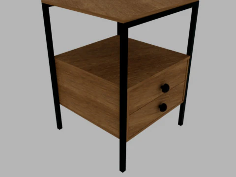 Szafka nocna Model 3D