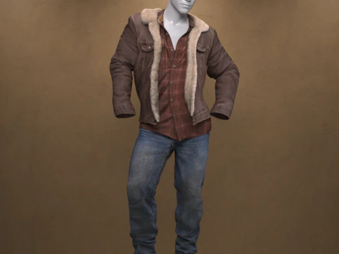 Undercover Command Outfit for Genesis 9 3D Model