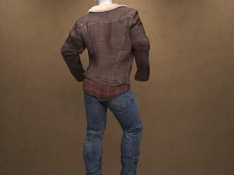 Undercover Command Outfit for Genesis 9 Modelo 3D
