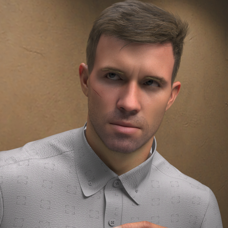 Elite Character and Outfit for Genesis 9 3D 模型 .c4d .max .obj .3ds .fbx .stl .blend 