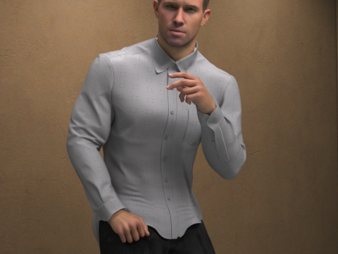 Elite Character and Outfit for Genesis 9 3D 模型