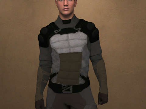 Charaltan Character and Outfit for Genesis 9 Model 3D