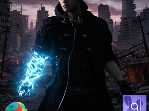 Peacemaker Character for Genesis 9 3Dモデル