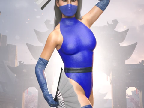 Empress Character and Outfit for Genesis 9 3D Model