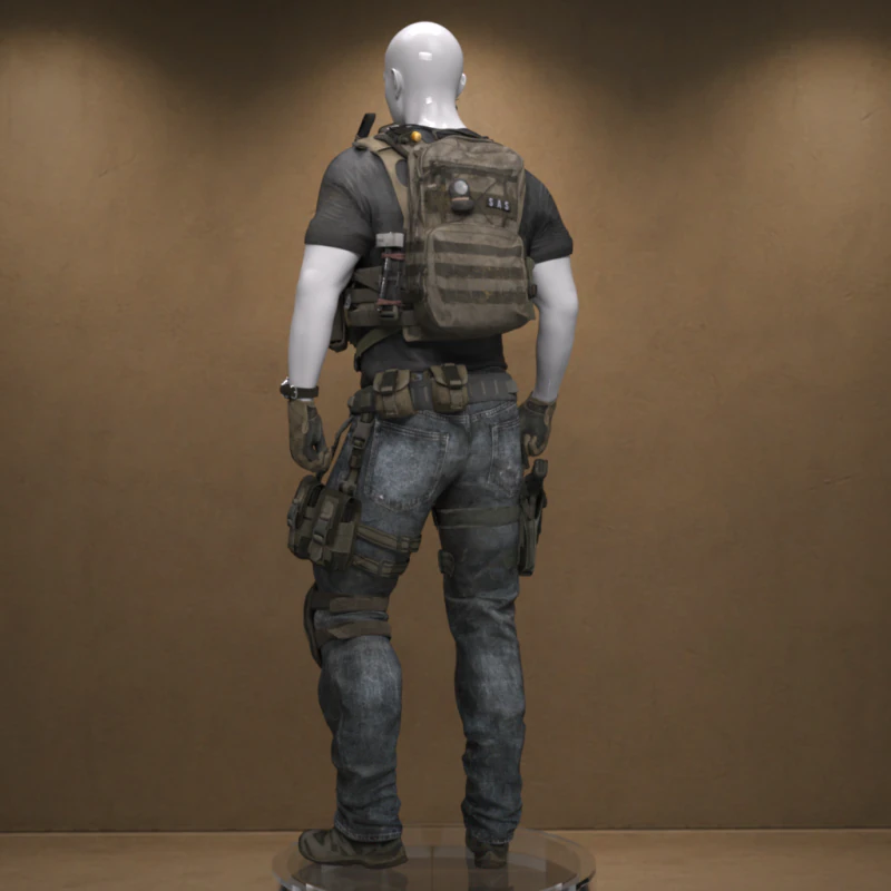 Abito Bravo S per Genesis 9 Modello 3D .c4d .max .obj .3ds .fbx .stl .blend 