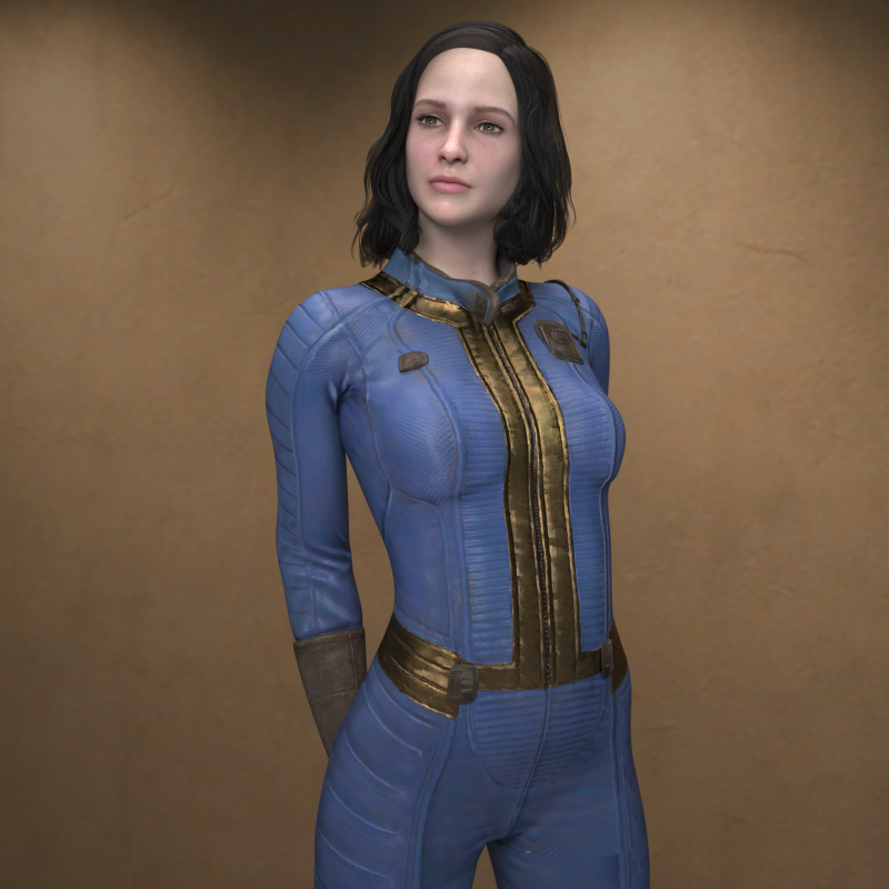Noura Character and Outfit for Genesis 9 Modelo 3D .c4d .max .obj .3ds .fbx .stl .blend 