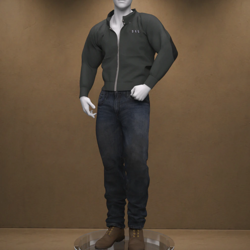 Casual Military Outfit for Genesis 9 3D Model .c4d .max .obj .3ds .fbx .stl .blend 