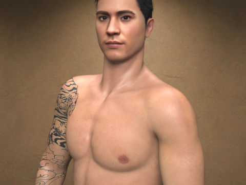 Nick for Genesis 9 - Original Character 3D Model
