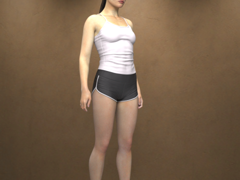 Oni Bride Character for Genesis 9 3D 모델