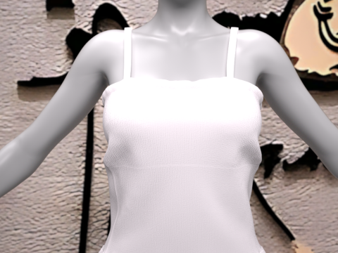 Knit Top for Genesis 8 Modello 3D