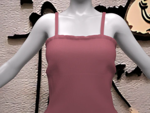 Knit Top for Genesis 8 3D Model