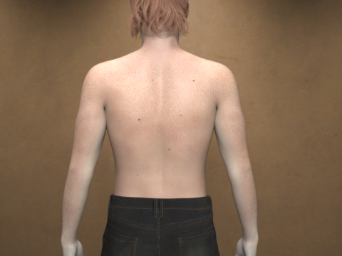 Personaggio Willhem per Genesis 9 Modello 3D