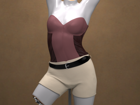 Jumpsuit for Genesis 9 Modèle 3D