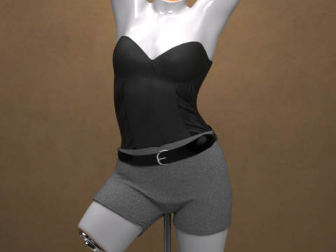 Jumpsuit for Genesis 9 Modèle 3D