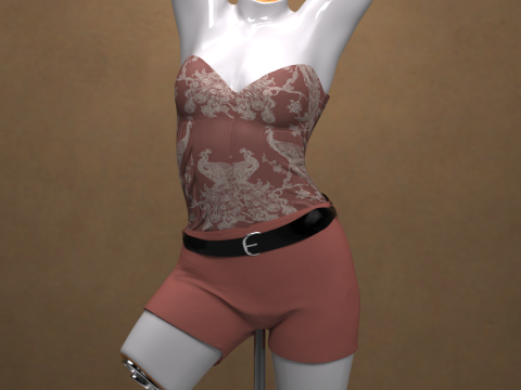 Jumpsuit for Genesis 9 Modèle 3D