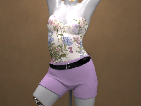 Jumpsuit for Genesis 9 Modèle 3D