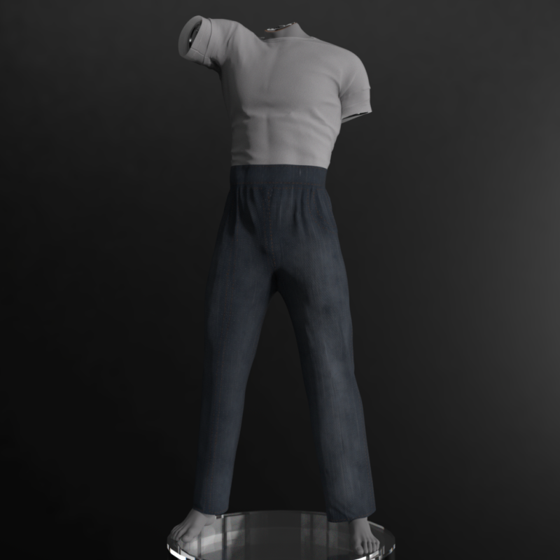 Greaser dForce Outfit for Genesis 9 3D Modell .c4d .max .obj .3ds .fbx .stl .blend