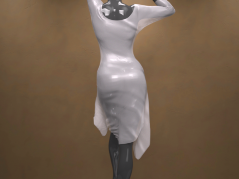 創世記 9 の天使のドレス 3Dモデル