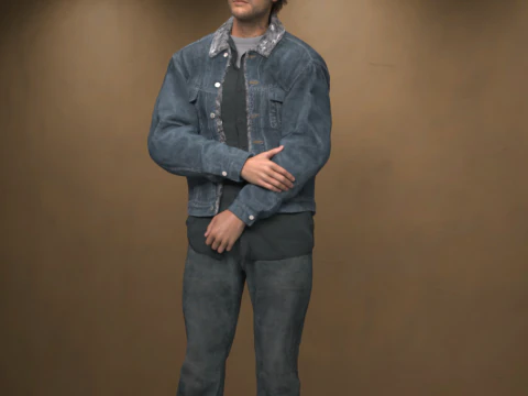 LOST BROTHER Character and Outfit Update for Genesis 9 Male 3D Model