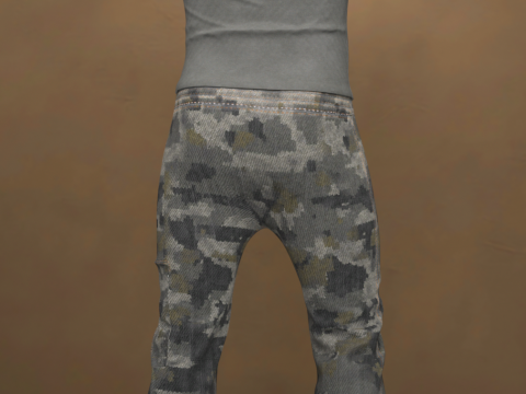 Abito da esterno per abbigliamento da uomo Genesis 9 Modello 3D