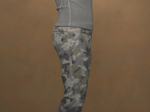 Abito da esterno per abbigliamento da uomo Genesis 9 Modello 3D