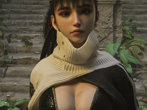 Evelyn for Genesis 9 3D Model