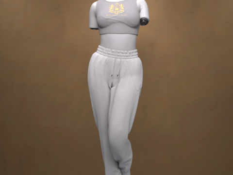 Roupa de dia aconchegante para Gênesis 9 Modelo 3D