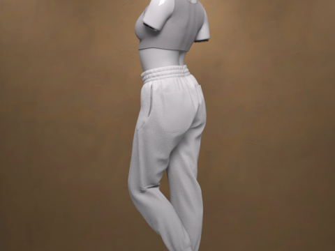 Roupa de dia aconchegante para Gênesis 9 Modelo 3D