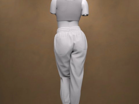 Roupa de dia aconchegante para Gênesis 9 Modelo 3D