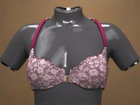 Bra X-Back untuk Kejadian 9 Model 3D