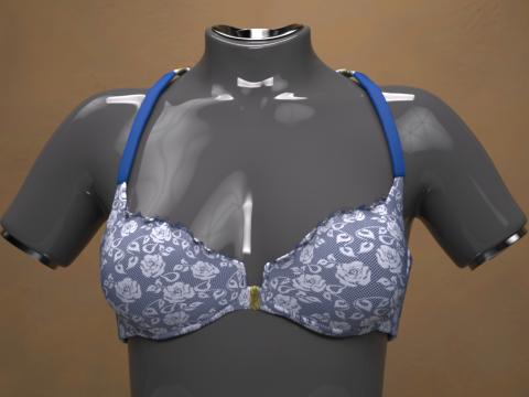 Bra X-Back untuk Kejadian 9 Model 3D