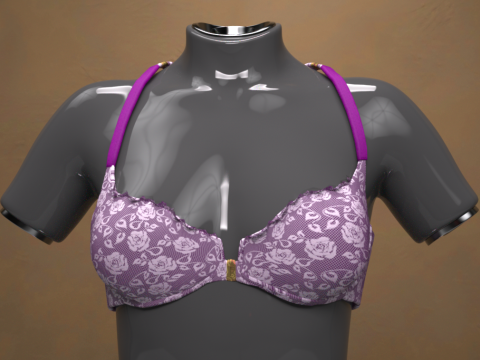 Bra X-Back untuk Kejadian 9 Model 3D