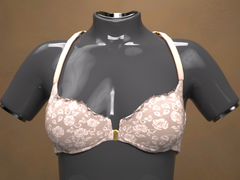 Bra X-Back untuk Kejadian 9 Model 3D