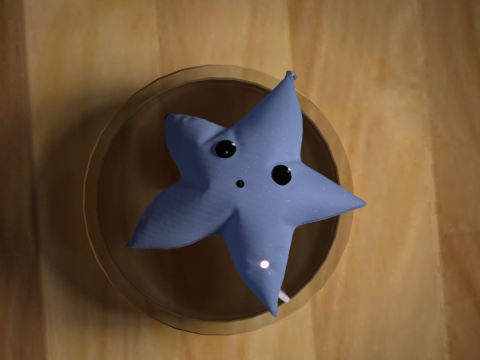 Little Star Plushy FREEBIE 3D Model
