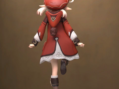Clover Full Toon Character for Genesis 9 3D Model