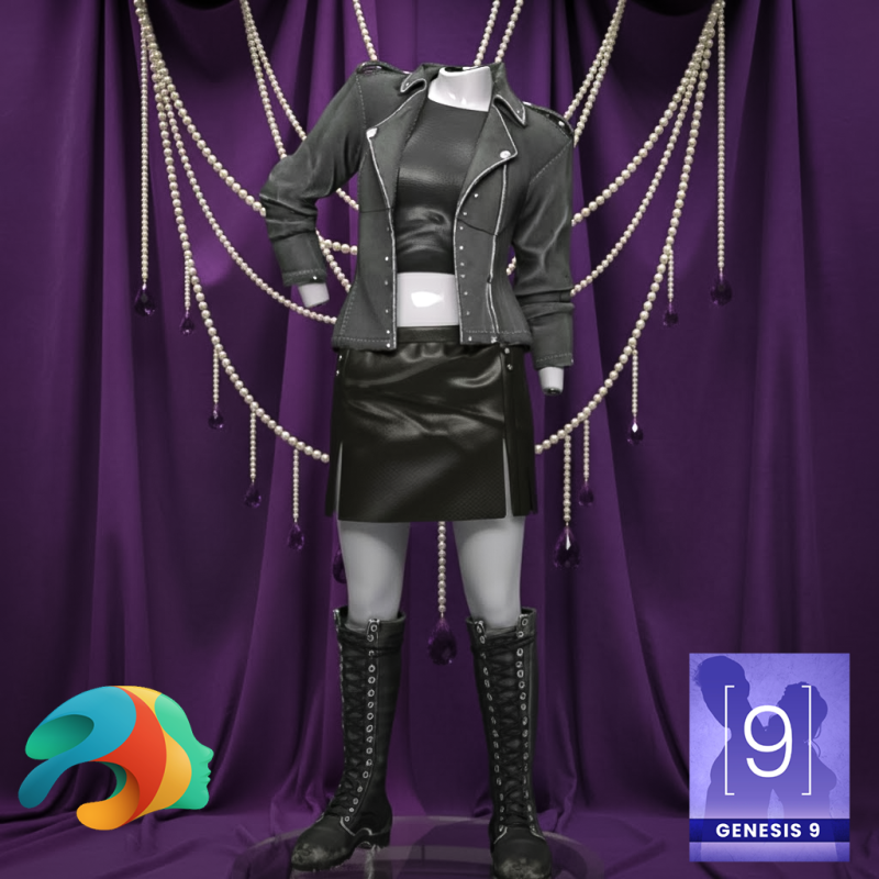 창세기 9용 엣지 의상 3D 모델 .c4d .max .obj .3ds .fbx .stl .blend