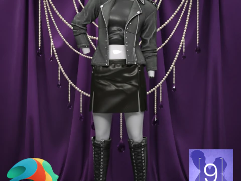 Str&oacute;j Edge dla Genesis 9 Model 3D