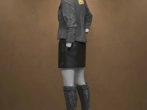 창세기 9용 엣지 의상 3D 모델