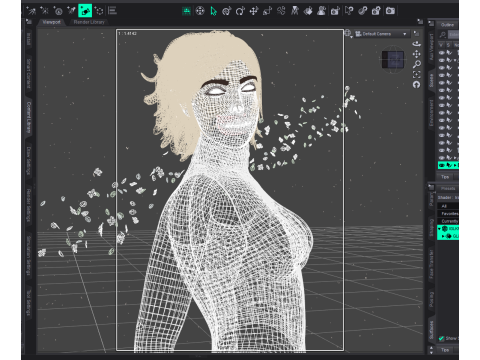 ジェネシス9のライナ 3Dモデル