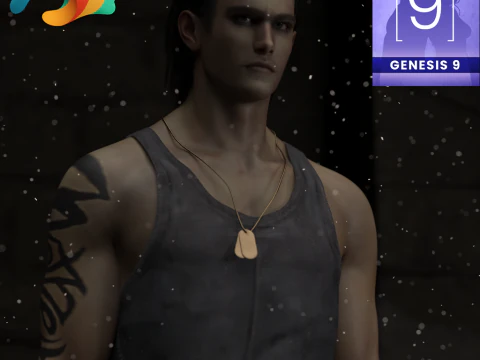 Rogue Soldier for Genesis 9 3D Model